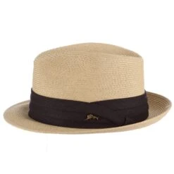 Lighthouse - Tommy Bahama Straw Fedora Hat 9 Lighthouse - Tommy Bahama Straw Fedora Hat -Hat Shop H TBW243 NAT 2a