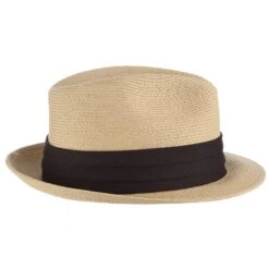 Lighthouse - Tommy Bahama Straw Fedora Hat 10 Lighthouse - Tommy Bahama Straw Fedora Hat -Hat Shop H TBW243 NAT 3a
