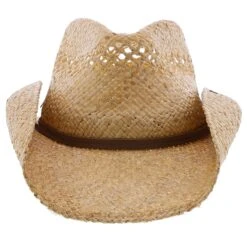 Bridger - Stetson Vented Raffia Straw Cowboy Hat - TSBRGR -Hat Shop H TSBRGR 1