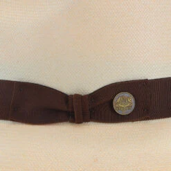 Ibarra - Stetson Panama Straw Fedora Hat -Hat Shop H TSIBRA BLEACH 5a