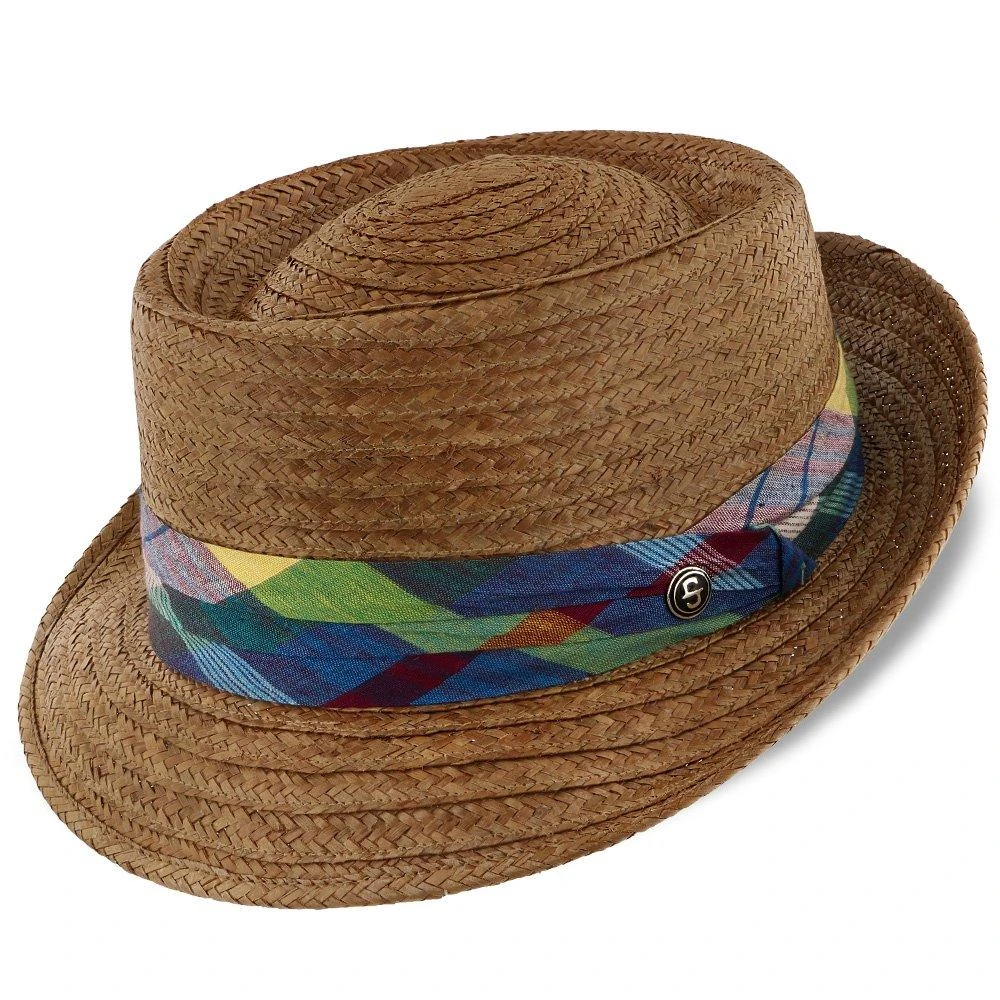 Madrigal - Stetson Coconut Straw Porkpie Hat - TSMDGL 2 Madrigal - Stetson Coconut Straw Porkpie Hat - TSMDGL - Image 2