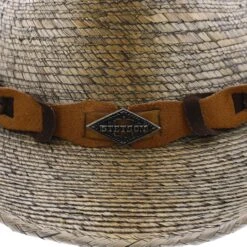 Monterrey Bay - Stetson Palm Straw Cowboy Hat - TSMTEY -Hat Shop H TSMTEY 4