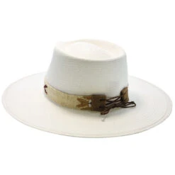 Sol - Stetson Shantung Straw Woven Hat Band 15 Sol - Stetson Shantung Straw Woven Hat Band -Hat Shop H TSSOLLBLEACH 5a