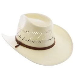 Santa Fe - Stetson Shantung Straw Cowboy Hat - TSSTFE -Hat Shop H TSSTFE 3