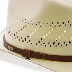 Santa Fe - Stetson Shantung Straw Cowboy Hat - TSSTFE -Hat Shop H TSSTFE 4