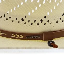 Santa Fe - Stetson Shantung Straw Cowboy Hat - TSSTFE -Hat Shop H TSSTFE 5