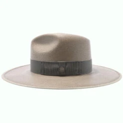 Tri-City - Stetson Shantung Straw Fedora Hat 38 Tri-City - Stetson Shantung Straw Fedora Hat -Hat Shop H TSTCTY TAUPE 2a