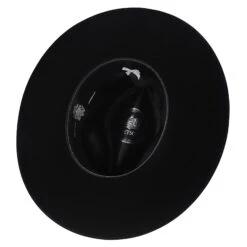 Helix - Stetson Wool Felt Fedora Hat -Hat Shop H XWHELX BLACK 5 0e7e2087 037d 450f 8d9f 02d29e667ab8