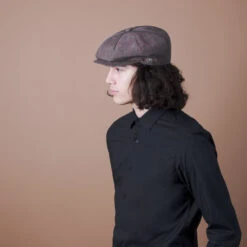 Dubliner - Walrus Hats Polyester 8 Panel Newsboy Cap -Hat Shop H3003 PLBR mo m1