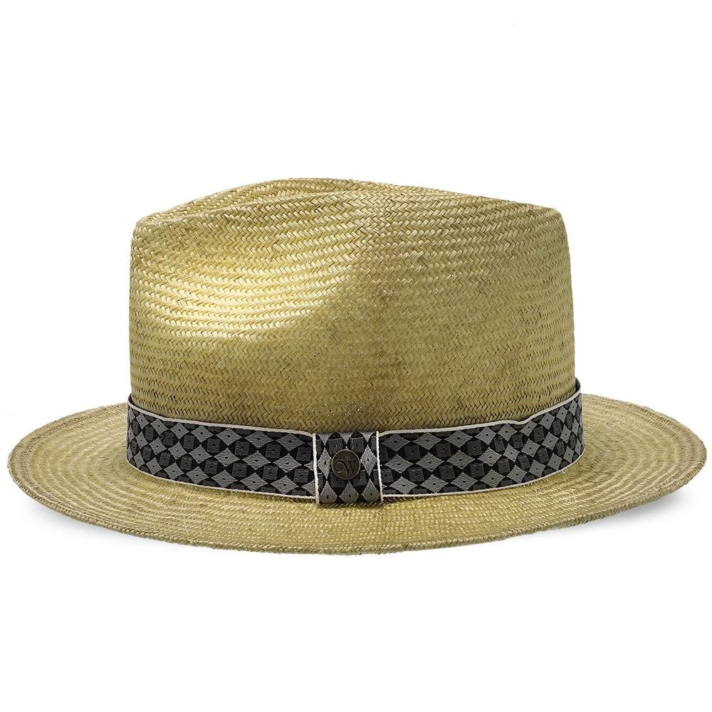 Midnight Luxe - Walrus Hats Sisal Straw Fedora Hat W/ Band 8 Midnight Luxe - Walrus Hats Sisal Straw Fedora Hat W/ Band - Image 8