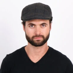 Walrus Hats Main Street Wool Flat Cap 30 Walrus Hats Main Street Wool Flat Cap -Hat Shop H5100 PLYB mo m1