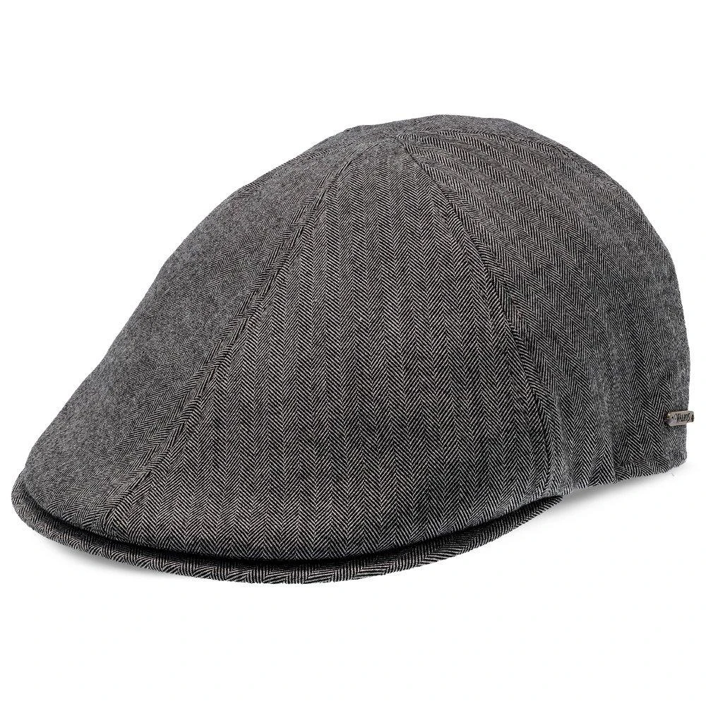 Walrus Hats Luxe Checkmate Duckbill Polyester Flat Cap 4 Walrus Hats Luxe Checkmate Duckbill Polyester Flat Cap - Image 4