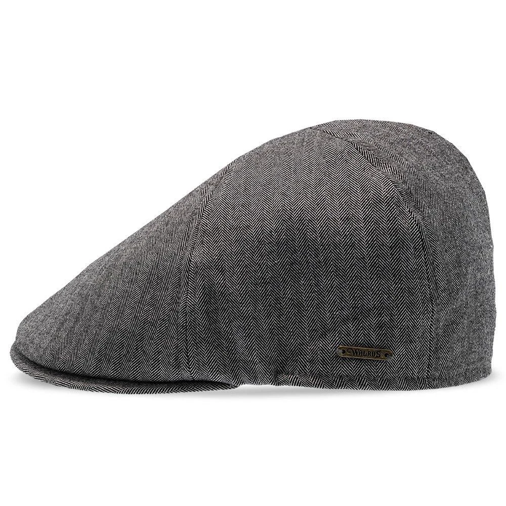 Walrus Hats Luxe Checkmate Duckbill Polyester Flat Cap 15 Walrus Hats Luxe Checkmate Duckbill Polyester Flat Cap - Image 15
