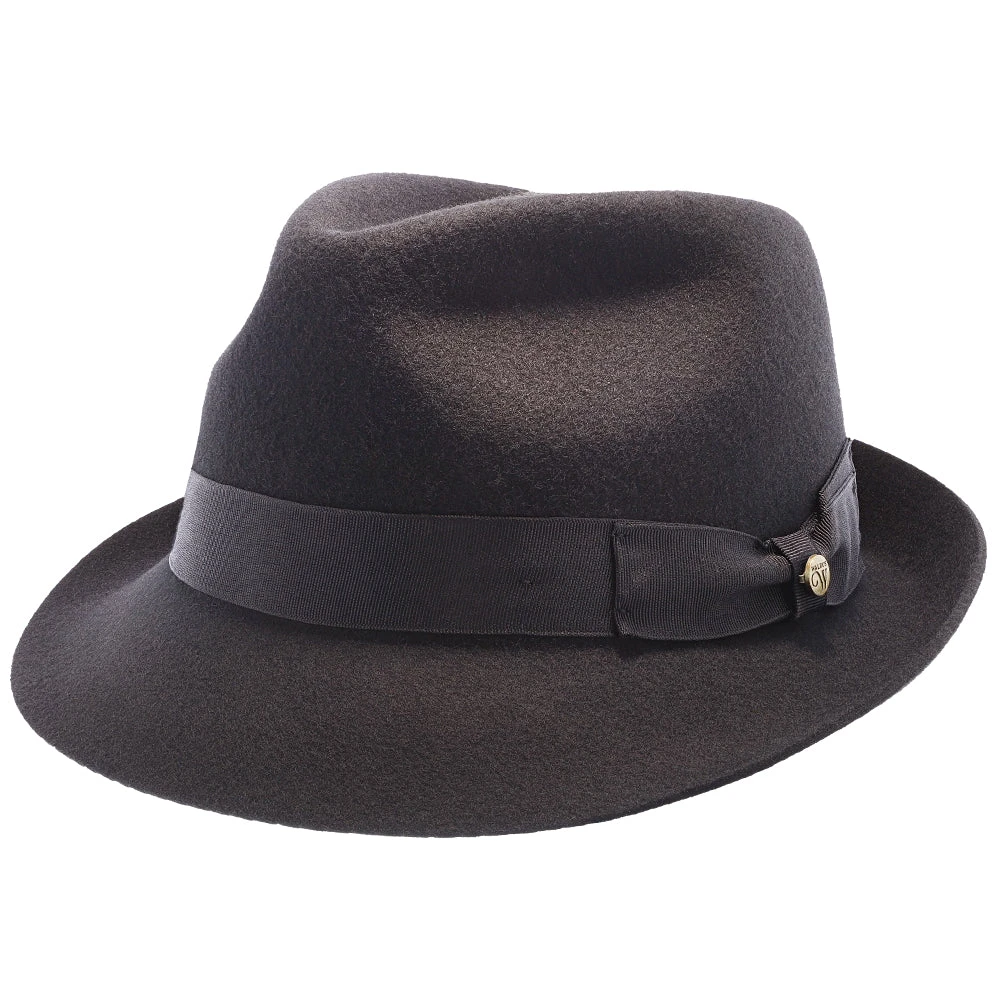 Triumph - Walrus Hats Grey Wool Felt Trilby Hat - H7004 1 Triumph - Walrus Hats Grey Wool Felt Trilby Hat - H7004