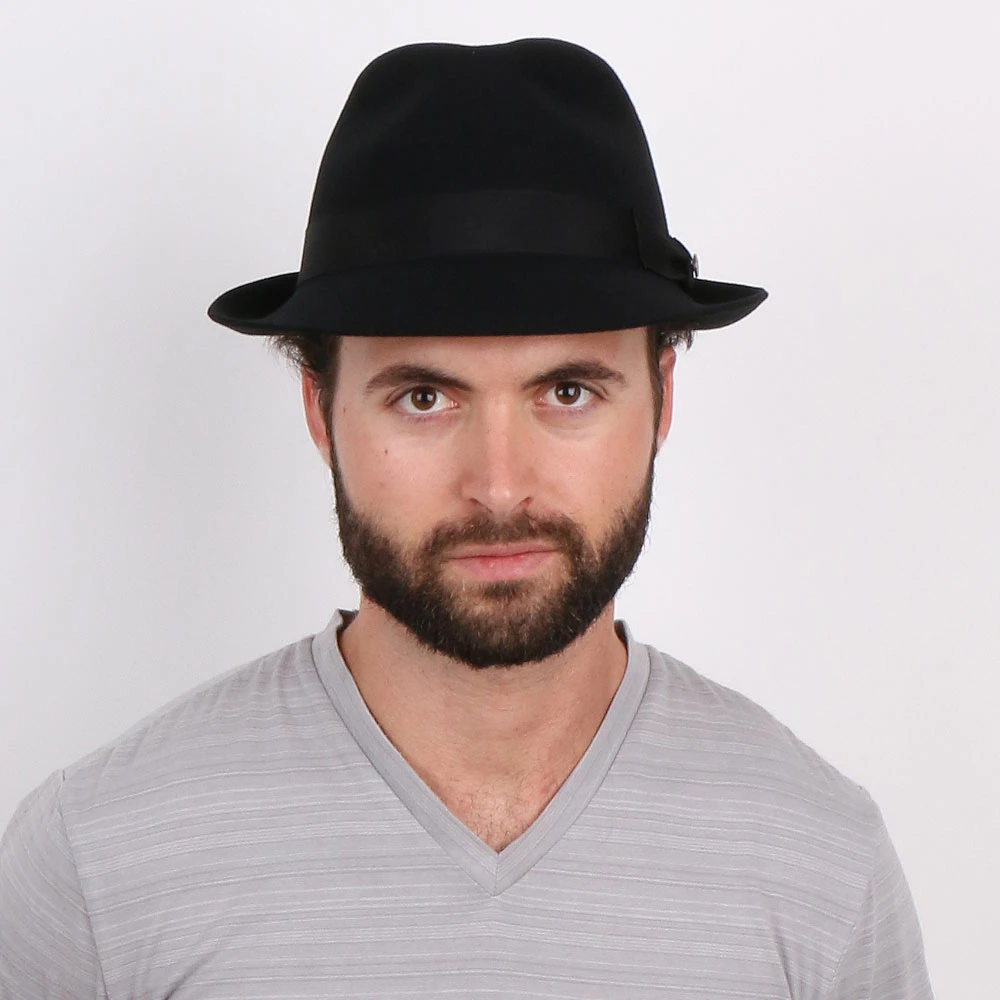 Triumph - Walrus Hats Grey Wool Felt Trilby Hat - H7004 6 Triumph - Walrus Hats Grey Wool Felt Trilby Hat - H7004 - Image 6