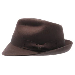 Triumph - Walrus Hats Grey Wool Felt Trilby Hat - H7004 38 Triumph - Walrus Hats Grey Wool Felt Trilby Hat - H7004 -Hat Shop H7004 BRN 2a