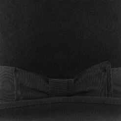 Mad Hatter - Walrus Hats Wool Felt 6 In. Height Victorian Top Hat - H7020 17 Mad Hatter - Walrus Hats Wool Felt 6 In. Height Victorian Top Hat - H7020 -Hat Shop H7020 BLK 5e