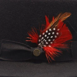 East Coast - Walrus Hats Wool Felt Bolero Hat -Hat Shop H7025 BLK 4a