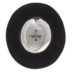 Sightseer - Walrus Hats Wool Fedora Hat -Hat Shop H7039 BLK 6a