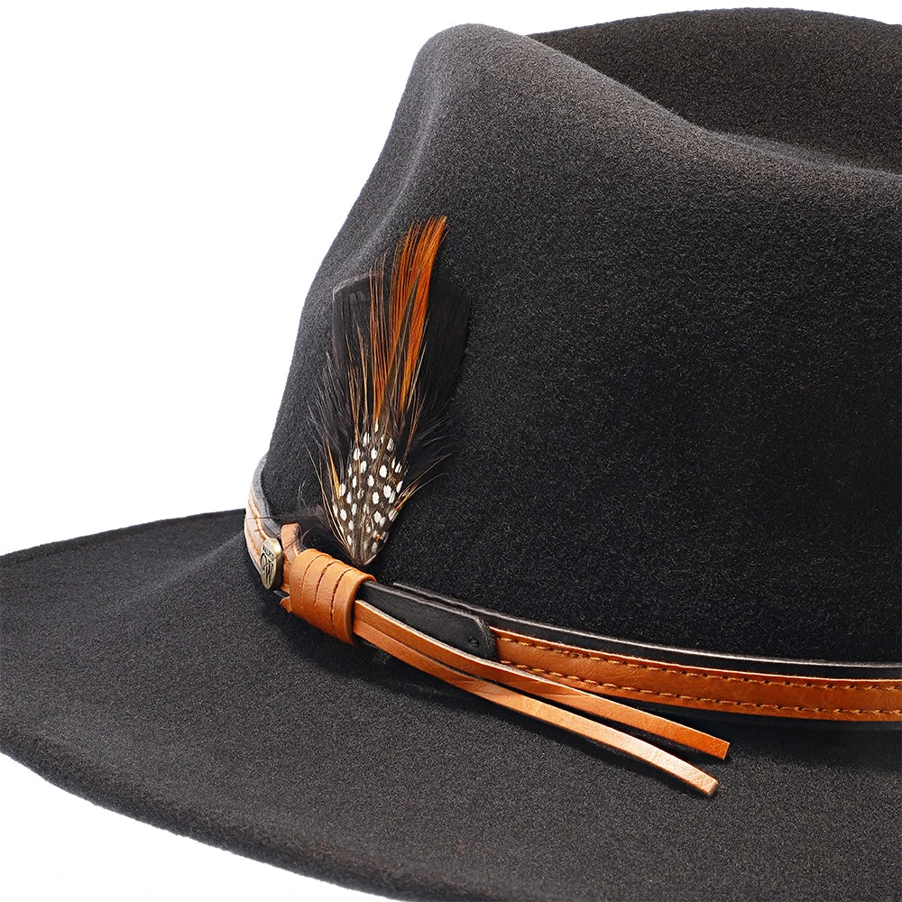 The Westland - Walrus Hats Wool Fedora Hat 11 The Westland - Walrus Hats Wool Fedora Hat - Image 11