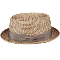 Waits - Bailey Straw Pork Pie Hat -Hat Shop H81810TAWNY scaled