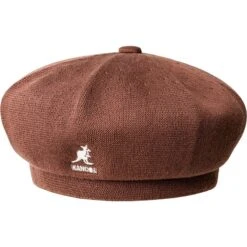 Kangol Bamboo Jax Bamboo Beret Cap -Hat Shop HK3143STMAHOGANY
