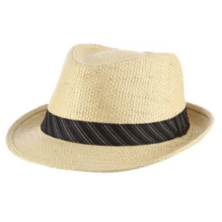 Central - DPC MS177 Sand Matte Toyo Fedora Hat -Hat Shop MS177 SAND 01