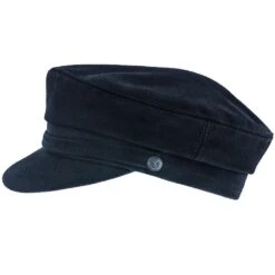 Palaemon - Aegean Wool Blend Fiddler Hat - Made In Greece -Hat Shop aegean greek fisherman palaemon aegean aeg105 black wool blend fiddler hat hat 16524306972812