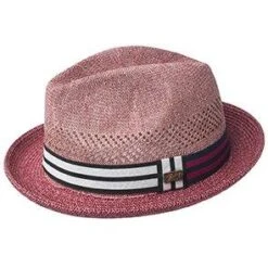 Berle Bailey Mixed Poly Toyo Hat -Hat Shop bailey fedora red large berle bailey mixed poly toyo hat hat 16556594069644
