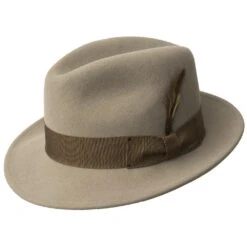 Blixen - Bailey Wool Fedora Hat -Hat Shop bailey fedora silverbelly large blixen bailey wool fedora hat hat 16524850004108