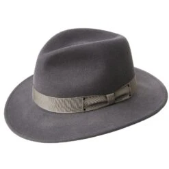 Curtis - Bailey Wool Fedora Hat -Hat Shop bailey trilby grey large curtis bailey wool fedora hat hat 16524847054988