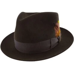 Naples - Biltmore Fur Felt C-Crown Fedora Hat - BF4240 -Hat Shop biltmore fedora naples biltmore fur felt c crown fedora hat bf4240 hat 16524356026508