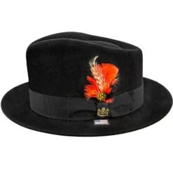 Naples - Biltmore Fur Felt C-Crown Fedora Hat - BF4240 -Hat Shop biltmore fedora naples biltmore fur felt c crown fedora hat bf4240 hat 16524356190348