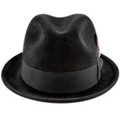 New York - Biltmore Fur Felt Stingy Brim Fedora Hat - BF5747 -Hat Shop biltmore trilby new york biltmore fur felt stingy brim fedora hat bf5747 hat 16524355338380