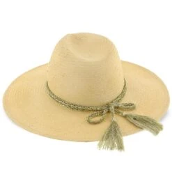 Palmara - Brooklyn Tea Straw Pinch Front Fedora Hat W/ Metallic Band - BKN1510 -Hat Shop brooklyn fedora palmara brooklyn tea straw pinch front fedora hat w metallic band bkn1510 hat 16524475990156
