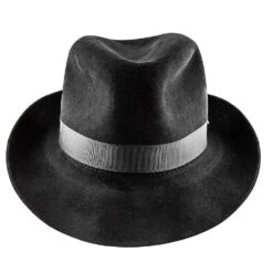 Christys Of London Black Foldaway Derby Fur Felt Hat - 0996 -Hat Shop christys of london homburg christys of london black foldaway derby fur felt hat 0996 hat 16524275220620