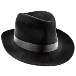 Christys Of London Black Foldaway Derby Fur Felt Hat - 0996 -Hat Shop christys of london homburg christys of london black foldaway derby fur felt hat 0996 hat 16524275253388