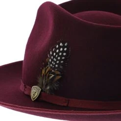 Delavan B - Dobbs Wool Felt Fedora Hat -Hat Shop dobbs fedora delavan b dobbs wool felt fedora hat hat 17093219418252