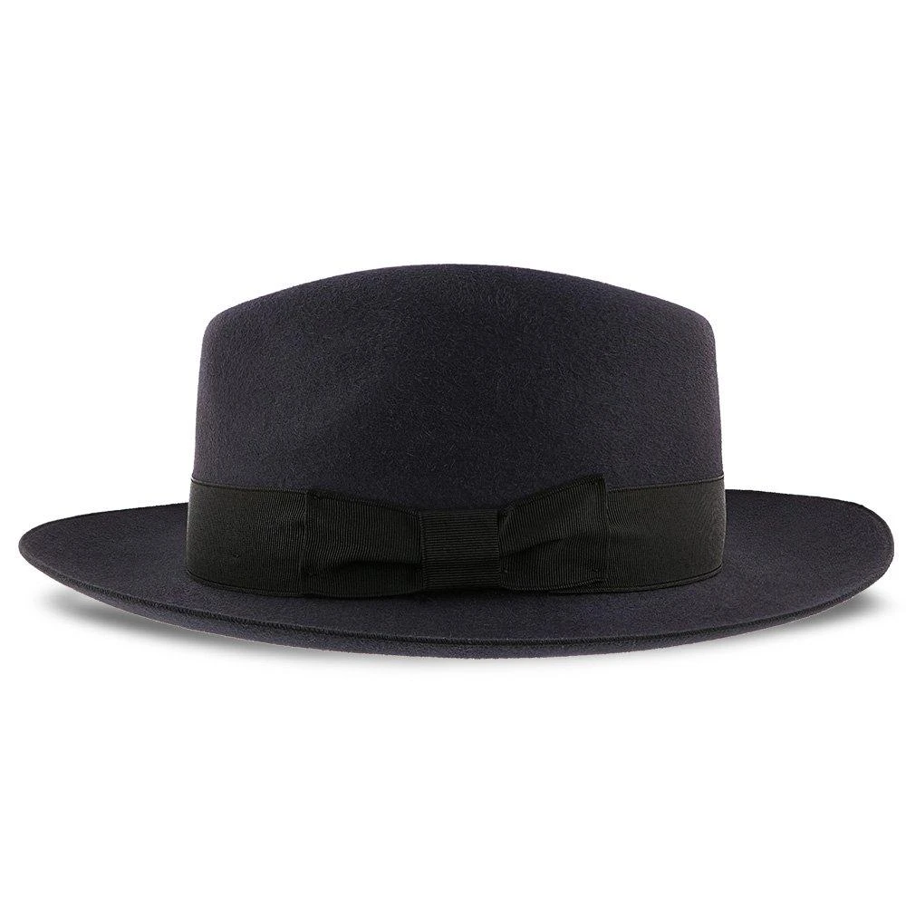 Egan - Dobbs Navy Fur Felt Fedora Hat 9 Egan - Dobbs Navy Fur Felt Fedora Hat - Image 9