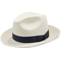 Epitome - Dobbs Shantung Straw Fedora Hat -Hat Shop dobbs fedora epitome dobbs shantung straw fedora hat hat 16524673286284