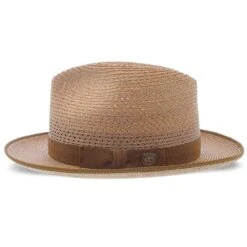 Dobbs Regalis B Straw Fedora Hat -Hat Shop dobbs fedora regalis b dobbs vented milan fedora hat hat 16524860719244