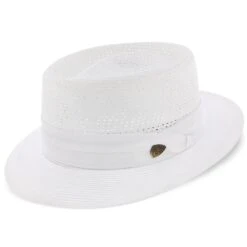Bishop - Dobbs Straw Porkpie Hat - DSBISH -Hat Shop dobbs porkpie bishop dobbs straw porkpie hat dsbish hat 16524203917452