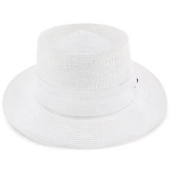 Bishop - Dobbs Straw Porkpie Hat - DSBISH -Hat Shop dobbs porkpie bishop dobbs straw porkpie hat dsbish hat 16524204048524
