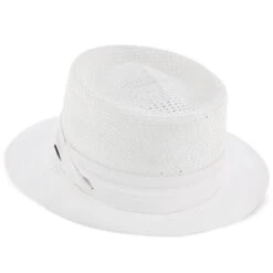 Bishop - Dobbs Straw Porkpie Hat - DSBISH -Hat Shop dobbs porkpie bishop dobbs straw porkpie hat dsbish hat 16524204834956