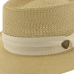 Bishop - Dobbs Straw Porkpie Hat - DSBISH -Hat Shop dobbs porkpie bishop dobbs straw porkpie hat dsbish hat 16524204900492