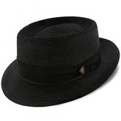 Bishop - Dobbs Straw Porkpie Hat - DSBISH