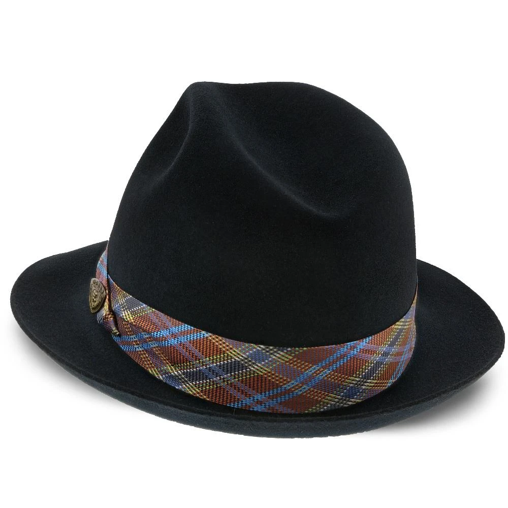 Parkmont - Dobbs Soft Fur Blend Felt Fedora Hat 5 Parkmont - Dobbs Soft Fur Blend Felt Fedora Hat - Image 5