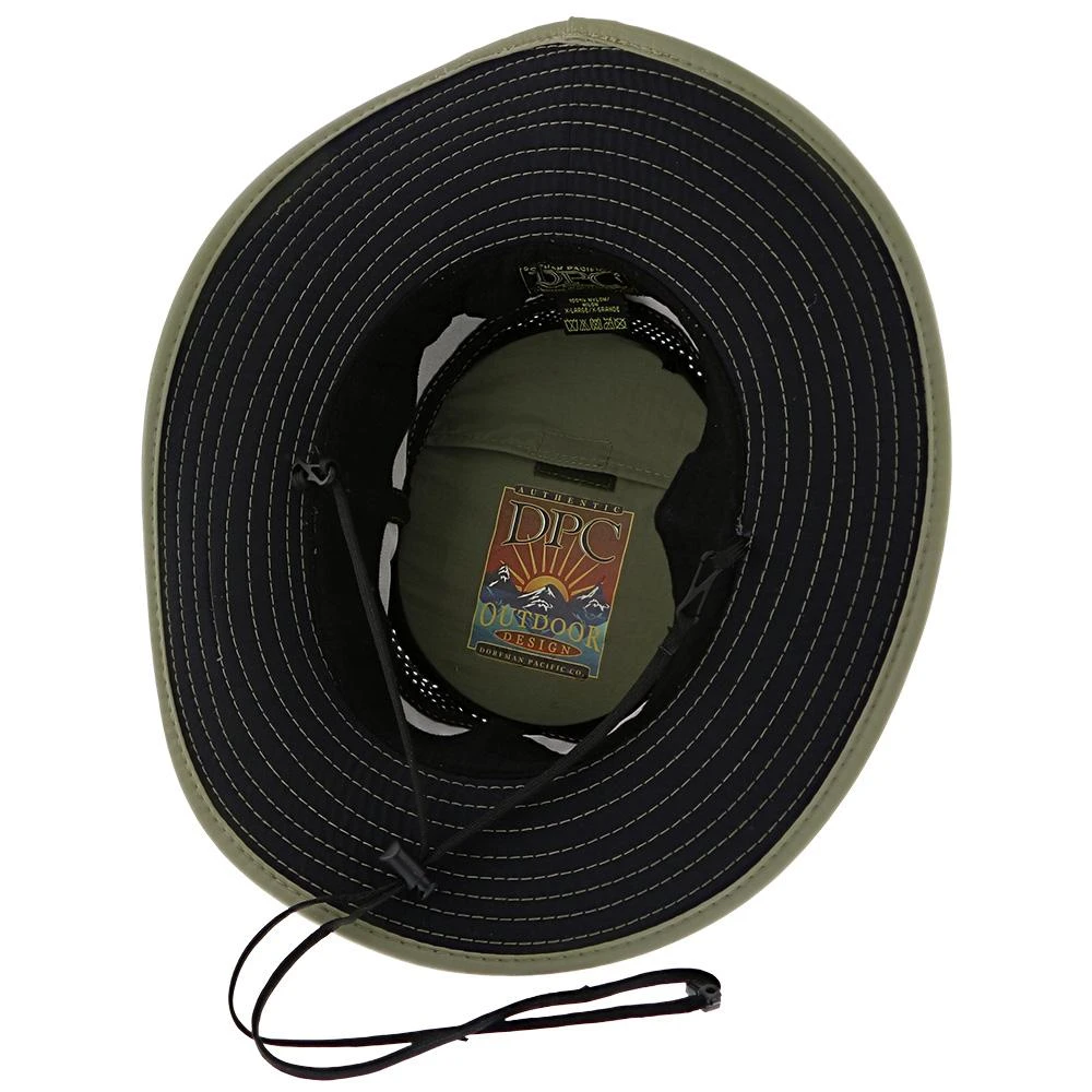 Bonnie - Dorfman Pacific Fossil 100% Nylon Outback Hat 7 Bonnie - Dorfman Pacific Fossil 100% Nylon Outback Hat - Image 7