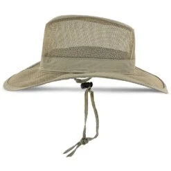 Navigator - Dorfman Pacific Polyester Crushable Outback Hat -Hat Shop dorfman pacific outback navigator dorfman pacific khaki comfy polyester outback hat hat 16524602048652