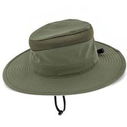 Peak - Dorfman Pacific Fossil 100% Nylon Outback Hat